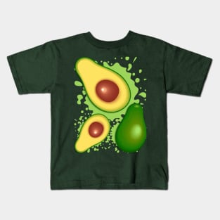 Avocado Fruity and Juicy Kids T-Shirt